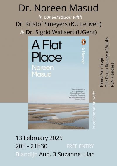 A conversation with Dr. Noreen Masud, author of “A Flat Place”